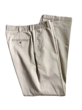 Jos. A. Bank Cream Dress Chinos